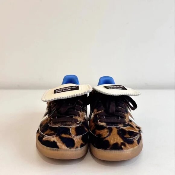 adidas x Wales Bonner Samba Pony Leopard - Picture 4 of 9